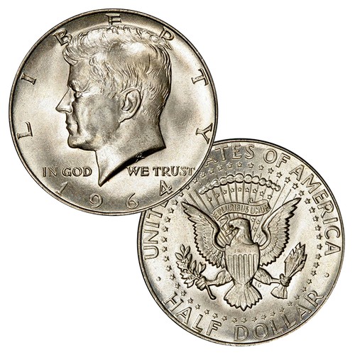 Silver 1964 jfk kennedy - silver,