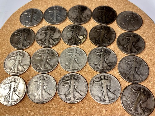 Avg walking liberty halves - avg,