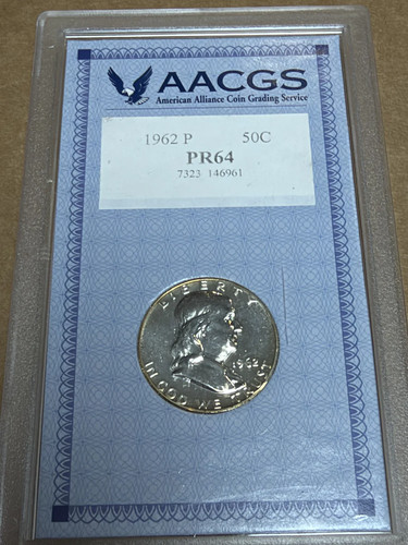 1962 half dollars - half, franklin