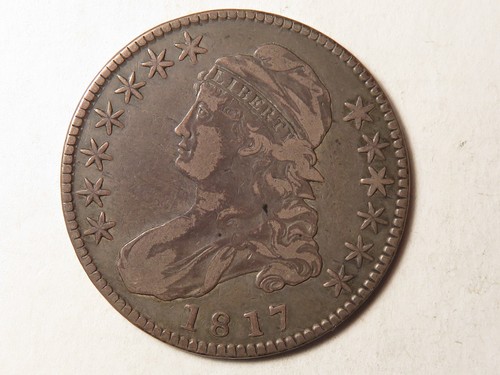 1817 capped bust - bust, half